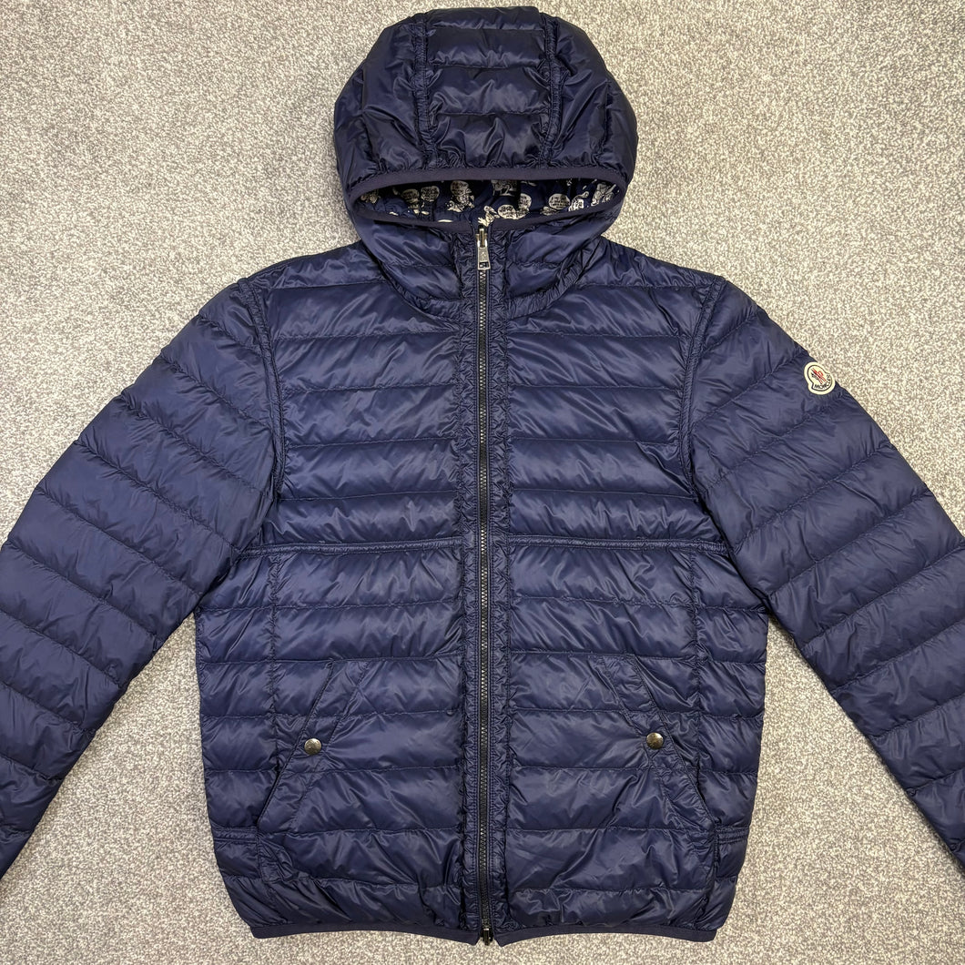 Moncler Oise Reversible Jacket Navy Size 2