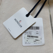 Load image into Gallery viewer, Moncler Half Zip Tricot Cream Size Medium

