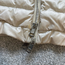 Load image into Gallery viewer, Moncler Padded Zip-Up Cream Size XL
