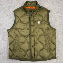 Load image into Gallery viewer, Moncler Canut Gilet Khaki Size 6
