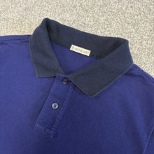 Load image into Gallery viewer, Moncler Polo Blue Size Small
