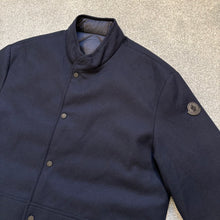 Load image into Gallery viewer, Moncler Bane Reversible Down Jacket Navy Size 3
