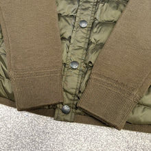 Load image into Gallery viewer, Moncler Tricot Overshirt Khaki Size Medium
