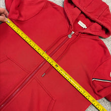 Load image into Gallery viewer, Moncler Zip-Up Hoodie Red Size Medium
