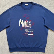 Load image into Gallery viewer, Moncler Sweatshirt Blue Size XL
