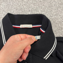 Load image into Gallery viewer, Moncler Polo Black Size XXL
