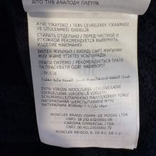 Load image into Gallery viewer, Moncler Tricot Half Zip Navy Size Large

