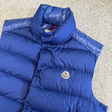 Load image into Gallery viewer, Moncler Cheval Gilet Blue Size 6
