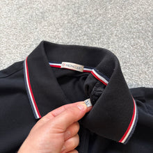 Load image into Gallery viewer, Moncler Polo Black Size XL
