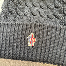 Load image into Gallery viewer, Women’s Moncler Grenoble Pom-Pom Beanie Black SzUNI
