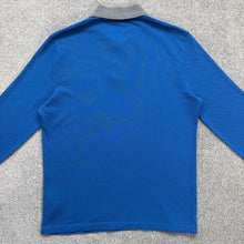 Load image into Gallery viewer, Moncler Polo Long Sleeve Blue Size Medium
