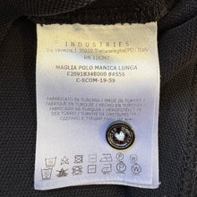 Load image into Gallery viewer, Moncler Polo Long Sleeve Black Size Large
