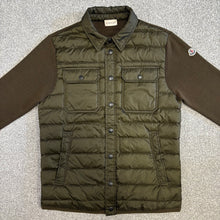 Load image into Gallery viewer, Moncler Tricot Overshirt Khaki Size Medium
