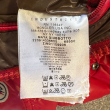 Load image into Gallery viewer, Moncler Maya Red Size 1

