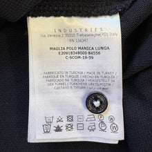 Load image into Gallery viewer, Moncler Polo Long Sleeve Navy Size XL

