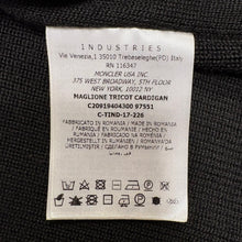Load image into Gallery viewer, Moncler Tricot Cardigan Black Size XL
