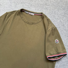 Load image into Gallery viewer, Moncler T-Shirt Khaki Size Medium
