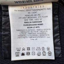 Load image into Gallery viewer, Moncler Padded Zip-Up Navy Size Small
