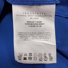 Load image into Gallery viewer, Moncler Double Logo T-Shirt Blue Size Medium
