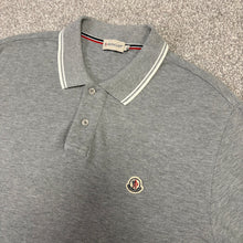Load image into Gallery viewer, Moncler Polo Grey Size XL
