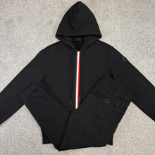 Load image into Gallery viewer, Moncler Tricolour Tracksuit Black Size Large
