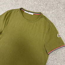 Load image into Gallery viewer, Moncler T-Shirt Khaki Size Small
