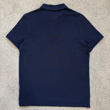 Load image into Gallery viewer, Moncler Double Logo Polo Navy Size Medium
