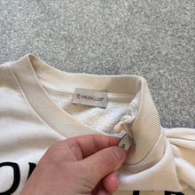Load image into Gallery viewer, Moncler Sweatshirt Cream Size Small
