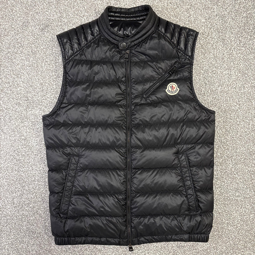 Moncler Arv Gilet Black Size 0