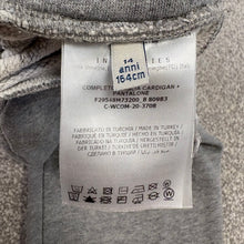 Load image into Gallery viewer, Moncler Tracksuit Grey Age 14
