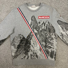 Load image into Gallery viewer, Moncler Mountain Sweatshirt Grey Size Medium
