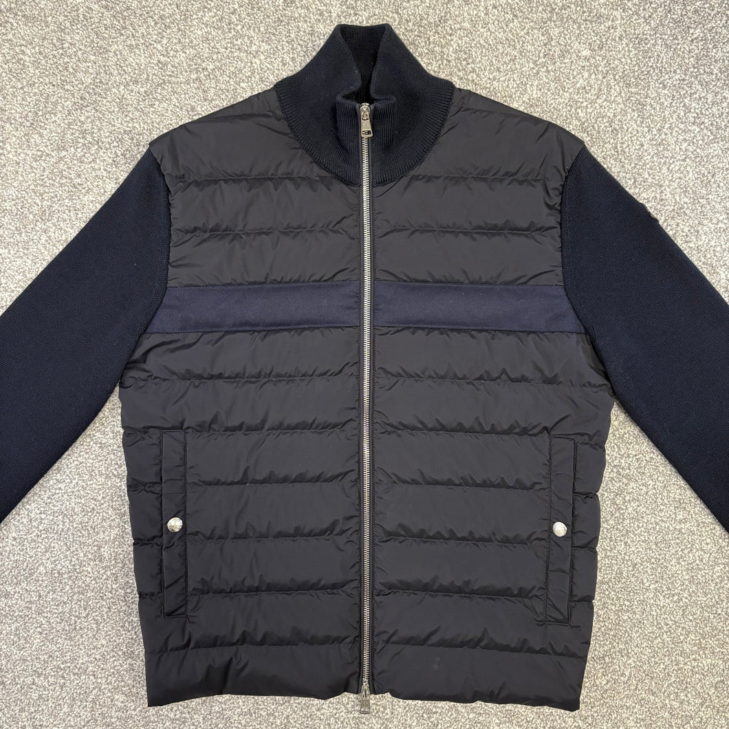 Moncler Tricot Navy Size Medium