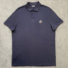 Load image into Gallery viewer, Moncler Polo Blue Size Large
