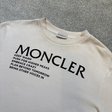 Load image into Gallery viewer, Moncler Sweatshirt Cream Size Small
