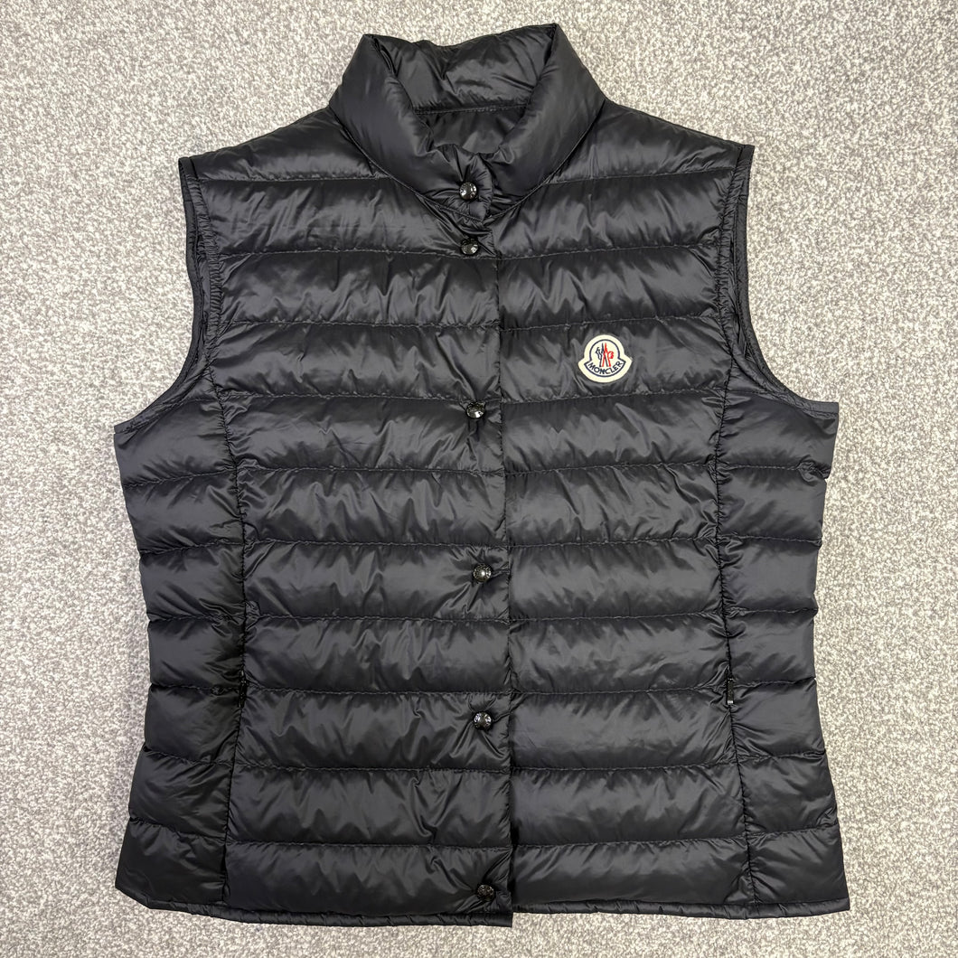 Women’s Moncler Liane Gilet Black Size 3