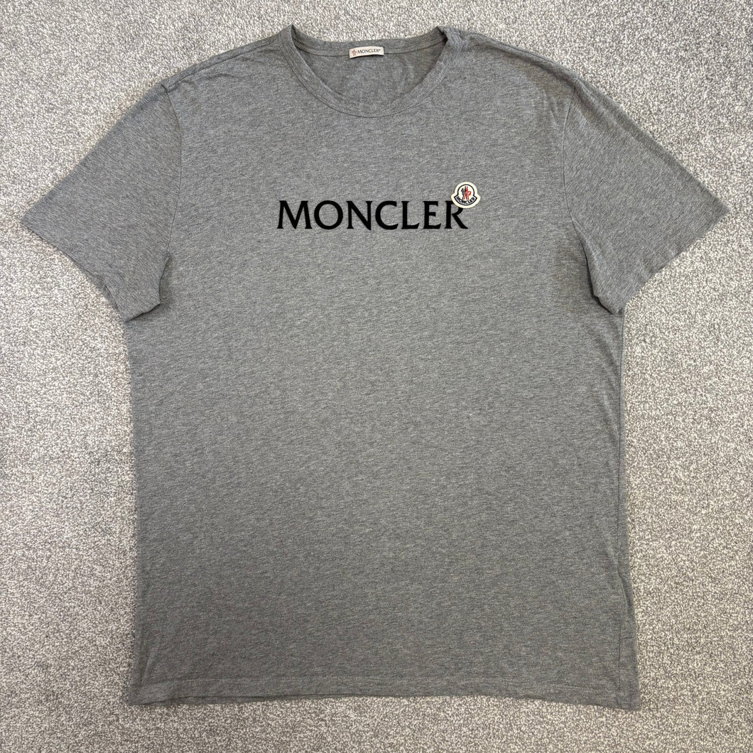 Moncler T-Shirt Grey Size XXXL