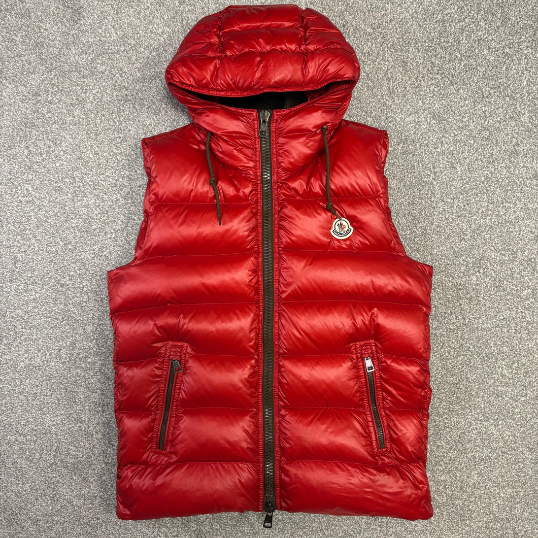Moncler Bartholome Gilet Red Size 1
