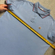 Load image into Gallery viewer, Moncler Polo Light Blue Size Large
