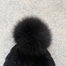 Load image into Gallery viewer, Women’s Moncler Grenoble Pom-Pom Beanie Black SzUNI
