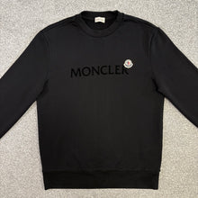 Load image into Gallery viewer, Moncler Sweatshirt Black Size Medium
