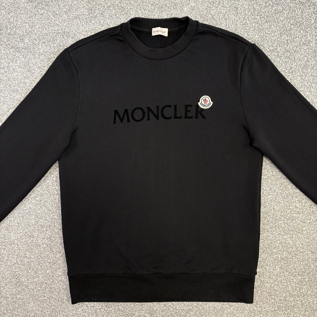 Moncler Sweatshirt Black Size Medium