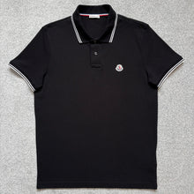 Load image into Gallery viewer, Moncler Polo Black Size Medium
