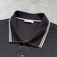 Load image into Gallery viewer, Moncler Polo Black Size Medium
