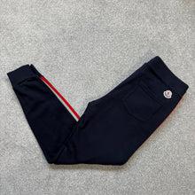 Load image into Gallery viewer, Moncler Tracksuit Bottoms Navy Size Medium
