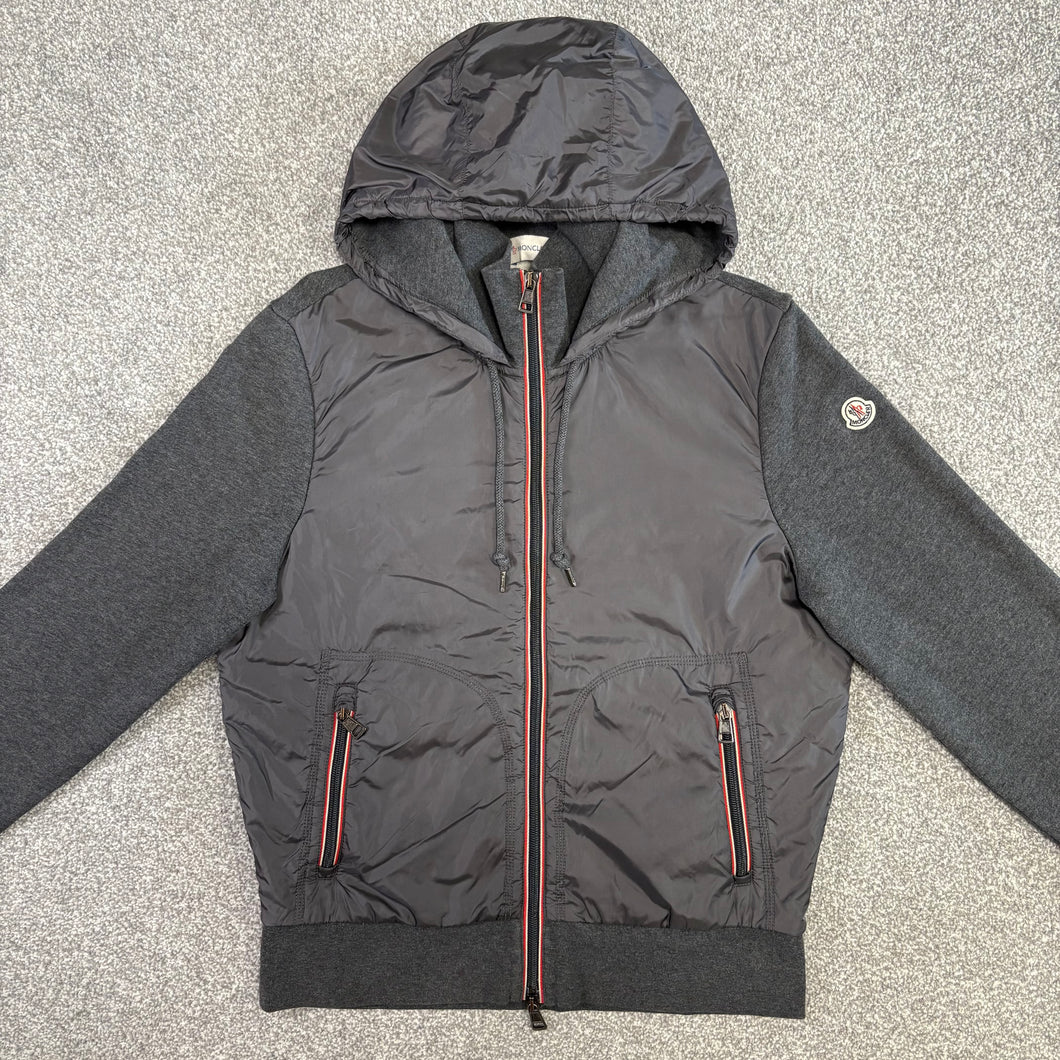 Moncler Zip-Up Grey Size Medium