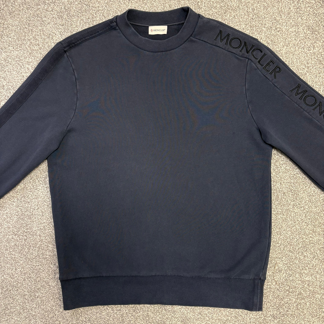 Moncler Sweatshirt Navy Size Medium