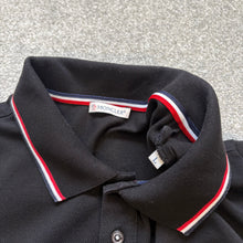 Load image into Gallery viewer, Moncler Polo Black Size Large
