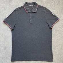 Load image into Gallery viewer, Moncler Polo Dark Grey Size Large
