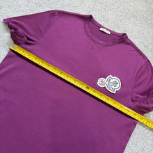 Load image into Gallery viewer, Moncler Double Logo T-Shirt Purple Size Medium

