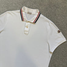Load image into Gallery viewer, Moncler Polo White Size Large

